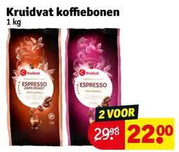 Kruidvat Kruidvat koffiebonen aanbieding