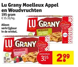 Kruidvat Lu Grany Moelleux Appel en Woudvruchten aanbieding