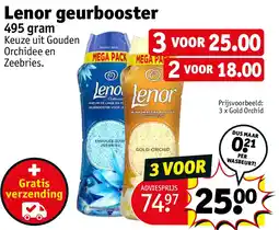Kruidvat Lenor geurbooster aanbieding