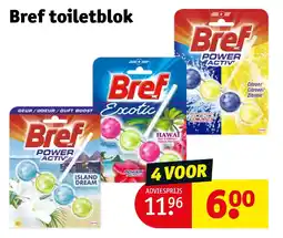 Kruidvat Bref toiletblok aanbieding