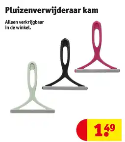 Kruidvat Pluizenverwijderaar kam aanbieding