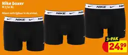 Kruidvat Nike boxer aanbieding
