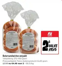 Jumbo Botersandwiches verpakt aanbieding