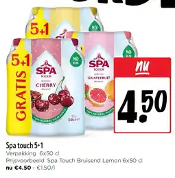 Jumbo Spa touch 5+1 aanbieding