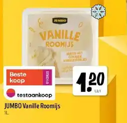 Jumbo JUMBO Vanille Roomijs aanbieding