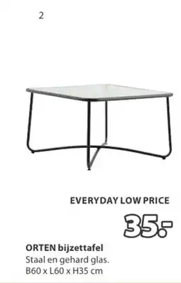 Jysk Orten bijzettafel aanbieding