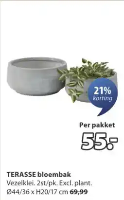 Jysk Terasse bloembak aanbieding