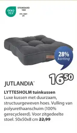 Jysk Jutlandia lyttesholm tuinkussen aanbieding