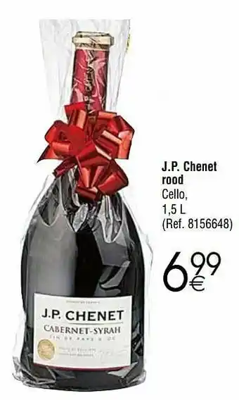 J.p. chenet rood cello