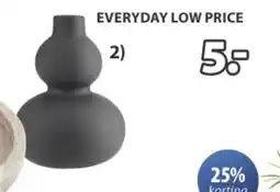 Jysk Robert vaas aardewerk aanbieding