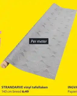 Jysk Strandarve vinyl tafellaken aanbieding