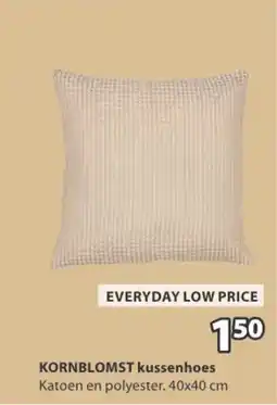 Jysk Kornblomst kussenhoes aanbieding