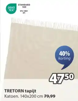 Jysk Tretorn Tapijt aanbieding