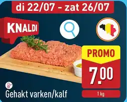 ALDI Gehakt varken/kalf aanbieding