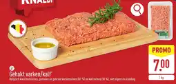 ALDI Gehakt varken/kalf aanbieding