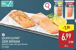 ALDI Golden seafood zalm bellevue aanbieding
