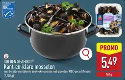 ALDI Golden seafood kant-en-klare mosselen aanbieding