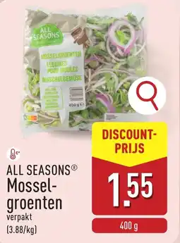 ALDI All seasons mossel groenten aanbieding