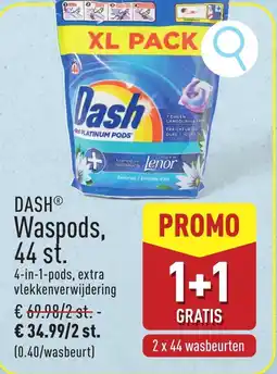 ALDI Dash waspods aanbieding