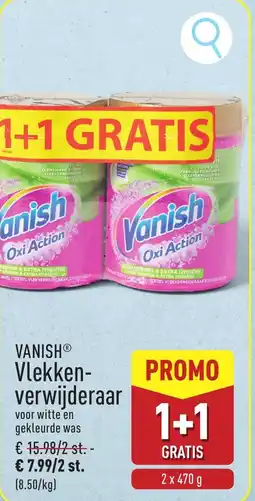 ALDI Vanish vlekken verwijderaar aanbieding