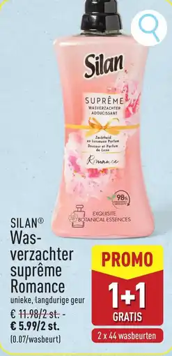 ALDI Silan wasverzachter suprême romance aanbieding