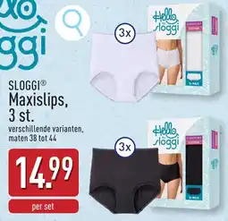 ALDI Sloggi maxislips aanbieding