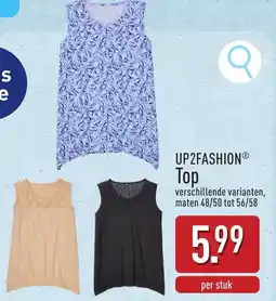 ALDI Up2fashion top aanbieding