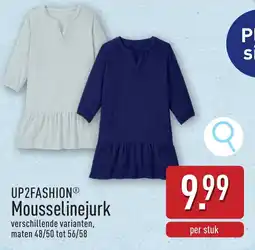 ALDI Up2fashion mousselinejurk aanbieding
