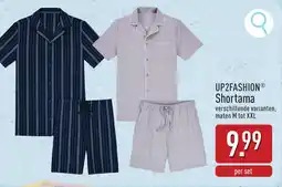 ALDI Up2fashion shortama aanbieding
