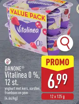 ALDI Danone vitalinea 0% aanbieding
