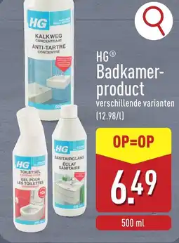 ALDI HG Badkamer product aanbieding