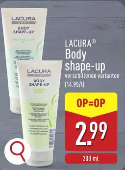 ALDI Lacura body shape-up aanbieding