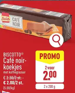 ALDI Biscotto café noir koekjes aanbieding