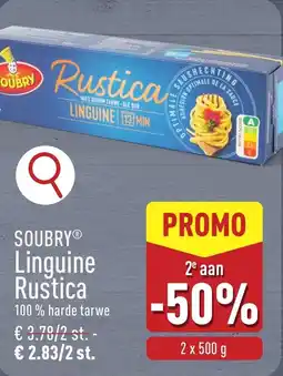 ALDI Soubry linguine rustica aanbieding