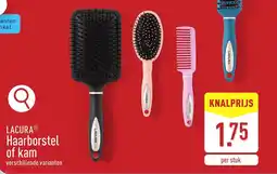 ALDI Lacura haarborstel of kam aanbieding