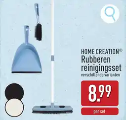 ALDI Home creation rubberen reinigingsset aanbieding