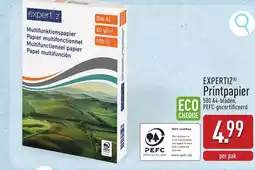 ALDI Expertiz printpapier aanbieding