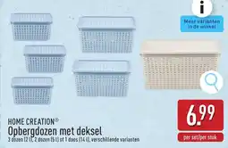 ALDI Home creation opbergdozen met deksel aanbieding
