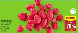 ALDI Frambozen aanbieding