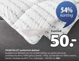 Jysk Tronfjellet Synthetisch Dekbed aanbieding