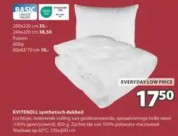 Jysk Kvitekoll Synthetisch Dekbed aanbieding