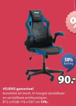 Jysk Vojens Gamestoel aanbieding