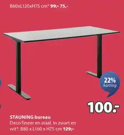 Jysk Stauning Bureau aanbieding