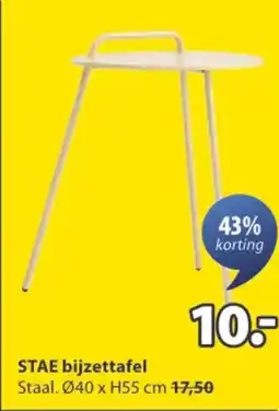 Jysk Stae Bijzettafel aanbieding