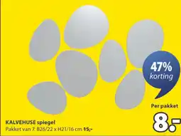 Jysk Kalvehuse spiegel aanbieding