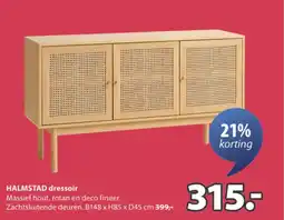 Jysk Halmstad Dressoir aanbieding