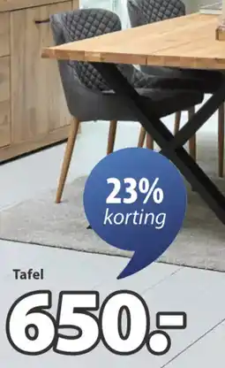 Jysk Roslev Tafel aanbieding