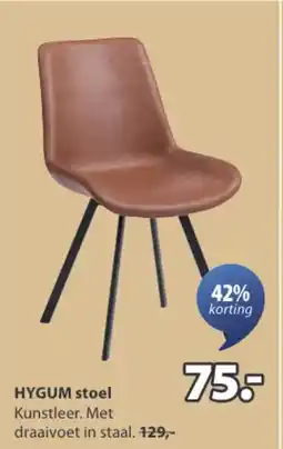 Jysk Hygum stoel aanbieding