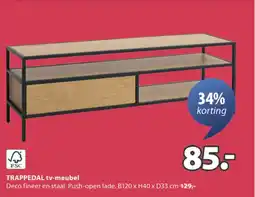 Jysk Trappedal TV Meubel aanbieding