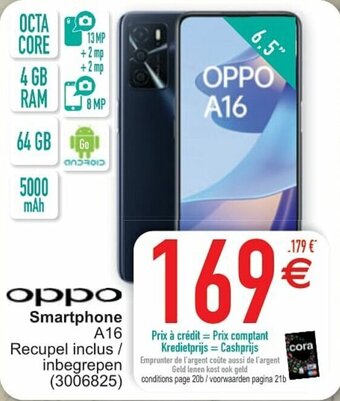 Cora Oppo Smartphone aanbieding